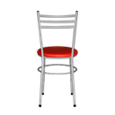Ver imagem 6 de Kit 4 Cadeiras Epoxi Cinza para Cozinha: Vermelho
