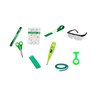 Kit Material De Bolso Para Enfermagem Completo com Esfigmomanômetro Premium - Verde - 4