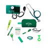 Kit Material De Bolso Para Enfermagem Completo com Esfigmomanômetro Premium - Verde - 1