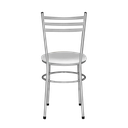 Ver imagem 5 de Kit 4 Cadeiras Epoxi Cinza para Cozinha: Branco