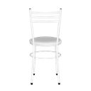 Ver imagem 4 de Kit 4 Cadeiras Epoxi Branca para Cozinha: Branco