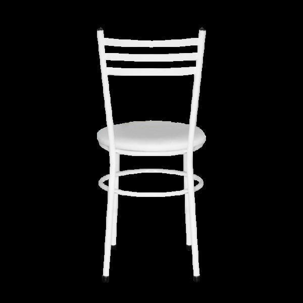 Kit 4 Cadeiras Epoxi Branca para Cozinha: Branco - 5