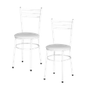 Ver imagem 7 de Kit 4 Cadeiras Epoxi Branca para Cozinha: Branco