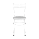 Ver imagem 5 de Kit 4 Cadeiras Epoxi Branca para Cozinha: Branco
