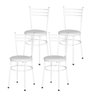 Kit 2 Cadeiras Epoxi Branca para Cozinha: Branco - 8