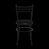 Kit 2 Cadeiras Epoxi Preta para Cozinha: Preto - 5