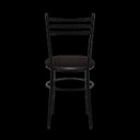 Ver imagem 5 de Kit 2 Cadeiras Epoxi Preta para Cozinha: Marrom