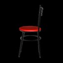 Ver imagem 4 de Kit 2 Cadeiras Epoxi Preta para Cozinha: Vermelho