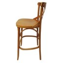 Ver imagem 2 de Kit 3 Banquetas Alta Bistro Maciça Gourmet Bancada Luxo