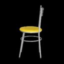 Ver imagem 3 de Kit 2 Cadeiras Epoxi Prata para Cozinha: Amarelo