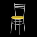 Ver imagem 1 de Cadeira Epoxi Prata para Cozinha: Amarelo