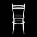 Ver imagem 4 de Cadeira Epoxi Branca para Cozinha: Marrom