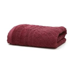 Toalha de Rosto Artex Fio Penteado Vermelha - 1