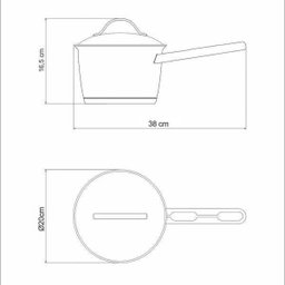 Panela Inox F Triplo Ø20cm 2,2l Allegra Tramontina 62651/181 - 3