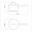Ver imagem 3 de Panela Inox F Triplo Ø20cm 2,2l Allegra Tramontina 62651/181