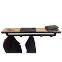 Ver imagem 4 de Kit Sapateira Sd 3501 Preto + Cabideiro 3504 Preto