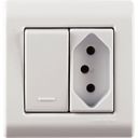 Ver imagem 2 de Caixa de Sobrepor com 1 Interruptor Simples 10 a 250 V e 1 Tomada 2p+t 10 a 250 V Lizflex