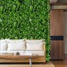 Painel Jardim Vertical Luxo Placa 4m² Verde Realista com Proteção Uv Áreas Externas e Internas - 9
