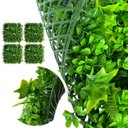 Ver imagem 6 de Painel Jardim Vertical Luxo Placa 4m² Verde Realista com Proteção Uv Áreas Externas e Internas