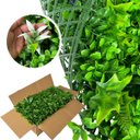 Ver mais imagens de Painel Jardim Vertical Luxo Placa 4m² Verde Realista com Proteção Uv Áreas Externas e Internas