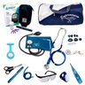 Kit De Enfermagem Com Glicosímetro G-tech Premium - Azul aço - 1