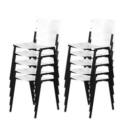 Cadeira Iso Empilhavel 10Un - 1 Cadeira Iso Empilhavel 10Un - 1