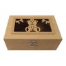Caixa Farmacinha 3D Ursinha com Laço 30x20x13 - MDF a Laser - 4