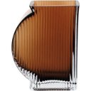 Ver imagem 5 de Vaso Marinella Decorativo Cachepô Enfeite  15x11x6cm Vidro Âmbar