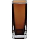 Ver imagem 7 de Vaso Marinella Decorativo Cachepô Enfeite  15x11x6cm Vidro Âmbar