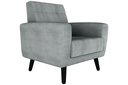 Ver imagem 2 de Poltrona Decorativa Lívia Boucle Cinza F497 - Matrix