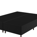 Ver imagem 2 de Base Box King Size Class (38x193x203cm) Preto - Casa Giulia