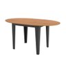 Mesa de Jantar Extensível 4 ou 6 Lugares 122/159cm 100% Mdf Tm70 Dalla Costa-freijó/preto Fosco - 4