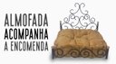 Ver imagem 3 de Caminha De Ferro Artesanal Para Pet's Médio Porte + Almofada