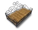 Ver imagem 7 de Caminha Rustica De Ferro Com Futon Para Cães E Gatos