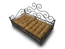 Ver imagem 1 de Caminha Rustica De Ferro Com Futon Para Cães E Gatos