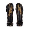 Caneleira de Muay Thai e Kickboxing Mks Champions V3 Preto/dourado - P - 2