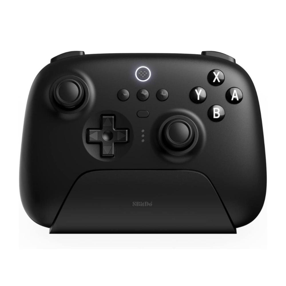 Controle 8bitdo Ultimate - 2.4ghz ou Bluetooth - para Pc, Switch e Steamdeck - Preto - 80na02