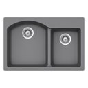 Ver imagem 1 de Cuba de Cozinha em Quartzo Arell 204 + Válvula Cinza/inox