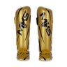 Caneleira de Muay Thai e Kickboxing Mks Champions V3 Dourado/preto - M - 2
