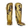 Caneleira de Muay Thai e Kickboxing Mks Champions V3 Dourado/preto - M - 4