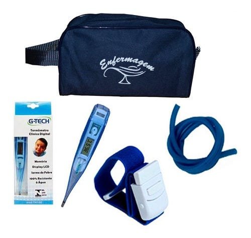 Kit de Enfermagem Completo Premium - Azul-marinho - 4