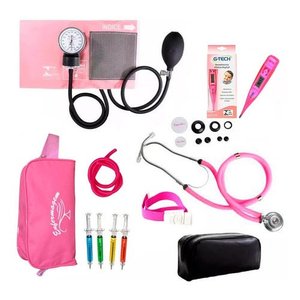 Kit de Enfermagem Completo Premium - Pink