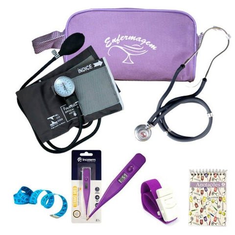 Kit de Enfermagem Premium Ref.14 Broonell - Lilás