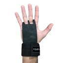 Ver imagem 2 de Luva Scalibu Cross Grip Couro:Preto/P