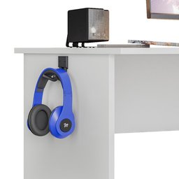 Mesa para Computador Gamer Slim Branco - Peternella Móveis - 3
