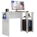 Ver imagem 1 de Mesa para Computador Gamer Slim Branco - Peternella Móveis