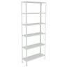 Estante Aço 6 Prateleiras Eaf013 Branco - 1