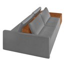 Ver imagem 4 de Sofá Ilha 2 Lugares Living 272cm Modulado Lary Bouclê K01 Cor Cinza