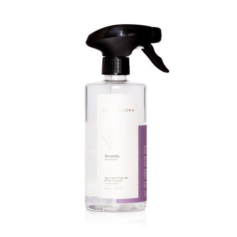 Água Perfumada Lavanda 500ml, da Acqua Aroma