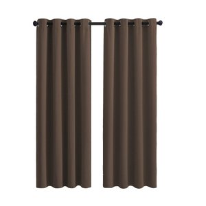 Cortina Alice para Sala Quarto Cozinha 3,00x1,80m Tabaco